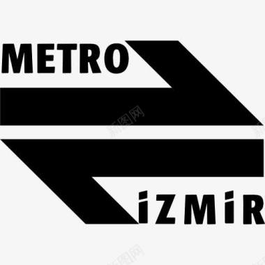 伊兹密尔地铁标志符号图标图标