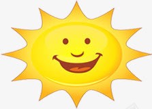 夏日手绘卡通黄色微笑太阳png免抠素材_新图网 https://ixintu.com 卡通 夏日 太阳 微笑 黄色