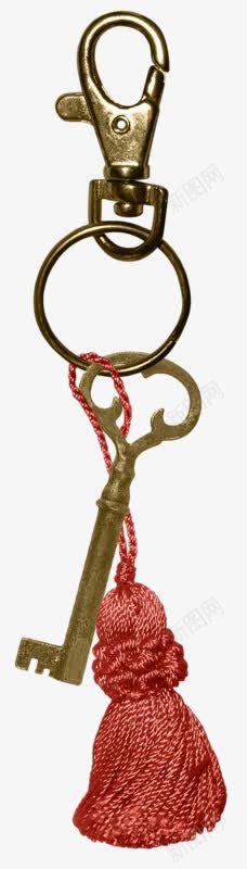 古铜色钥匙扣png免抠素材_新图网 https://ixintu.com 红色 装饰品 钥匙 钥匙扣