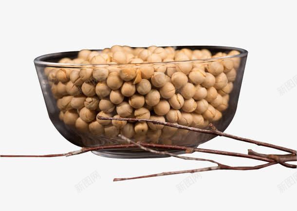 一碗豌豆png免抠素材_新图网 https://ixintu.com 干果 干货 美味 美食 豌豆