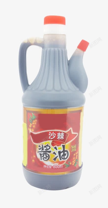 沙棘酱油png免抠素材_新图网 https://ixintu.com 产品实物 沙棘 沙棘酱油 瓶装 秘制 调味 酱油