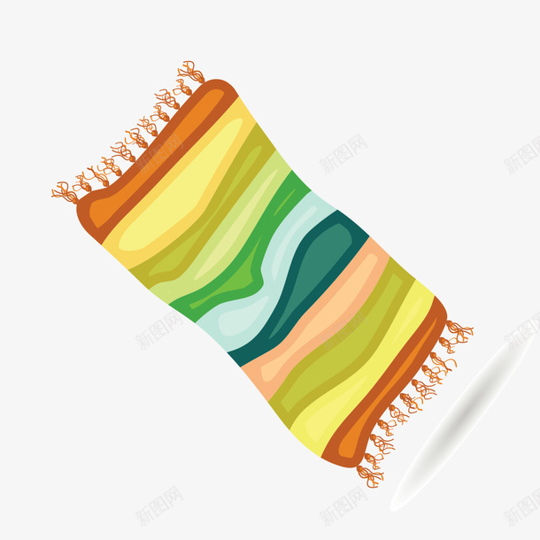 彩色毛巾png免抠素材_新图网 https://ixintu.com png图形 png装饰 彩色 手绘 毛巾 装饰