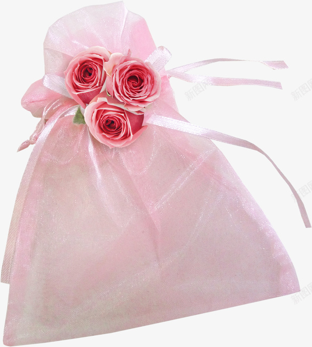 婚礼糖袋png免抠素材_新图网 https://ixintu.com 婚礼 糖袋 素材 装饰
