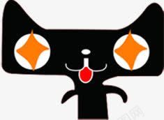 两眼放光的天猫卡通图图标png_新图网 https://ixintu.com 卡通