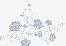 蓝色手绘温暖植物花朵png免抠素材_新图网 https://ixintu.com 手绘 植物 温暖 花朵 蓝色