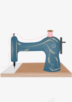 缝纫机扁平化素材