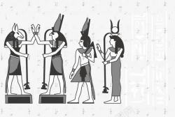 古埃及守护者素材