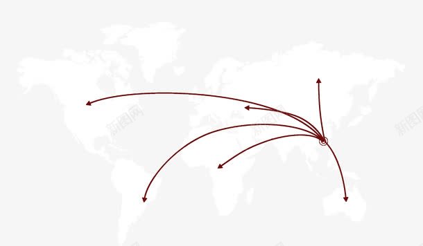 世界地图png免抠素材_新图网 https://ixintu.com 世界地图 地图 地图图片 白色地图