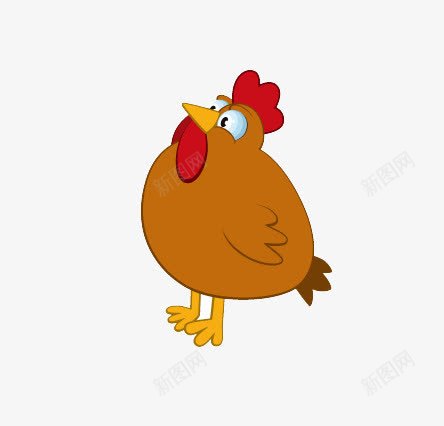 卡通手绘鸡png免抠素材_新图网 https://ixintu.com 公鸡 动物 卡通 家畜 手绘 母鸡 生物 鸡