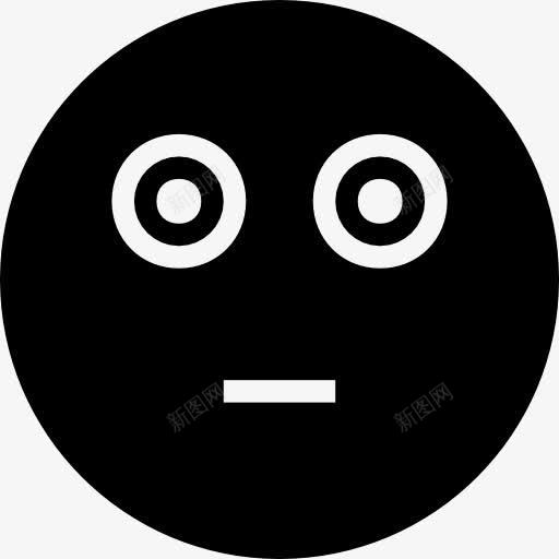 闪黑表情符号的图标png_新图网 https://ixintu.com 山楂Emoji填补 界面 符号 脸 表情符号 闪现 黑