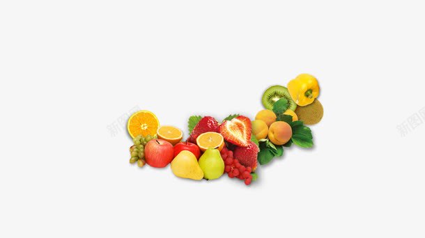 蔬果水果大拼盘png免抠素材_新图网 https://ixintu.com 五颜六色 大拼盘 水果 蔬果 食物