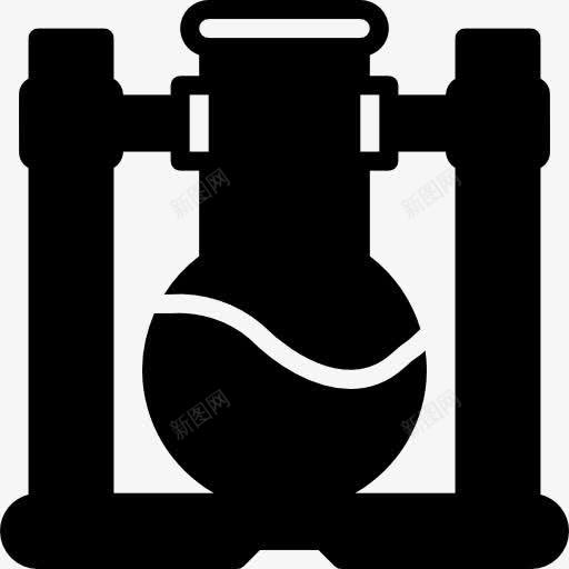 瓶图标png_新图网 https://ixintu.com 化学 化学教育 实验室烧瓶 烧瓶
