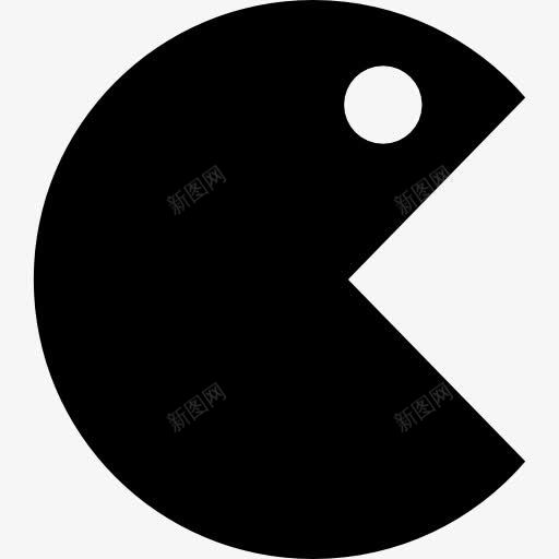 Pacman图标png_新图网 https://ixintu.com 头 形状 游戏 游戏玩家 脸