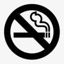 吸烟不允许点图标图标