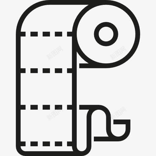 卫生纸图标png_新图网 https://ixintu.com 卫生 卫生纸 杂 浴室