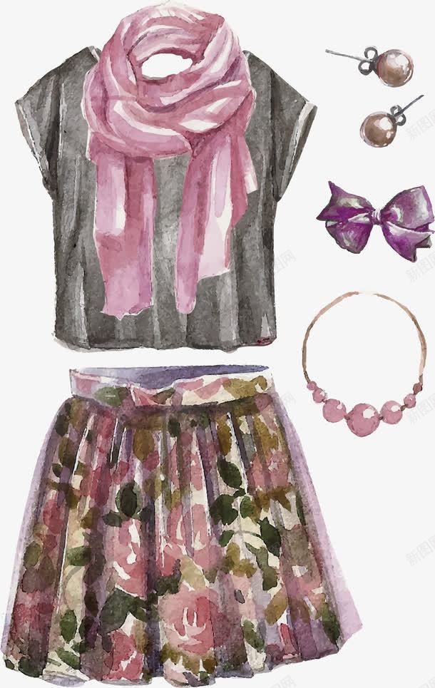 紫色手绘衣服png免抠素材_新图网 https://ixintu.com 创意 可爱 彩色 手绘的 漫画 矢量的 简单 紫色 衣服