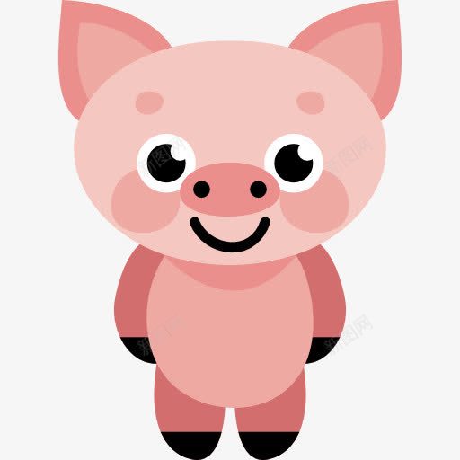 猪图标png_新图网 https://ixintu.com 动物 动物园 动物王国 猪 野生动物