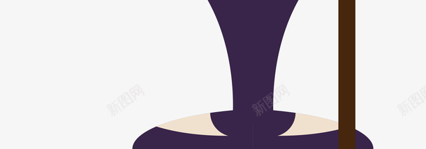 紫色卡通绅士png免抠素材_新图网 https://ixintu.com 卡通贵族 怀表贵族 爵士 男爵 紫色绅士 装饰图案