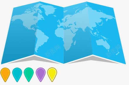 世界地图纸png免抠素材_新图网 https://ixintu.com 世界 图纸