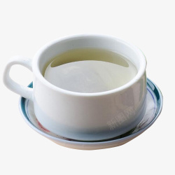 装在茶杯里白色茶杯里泡好的茶高清图片