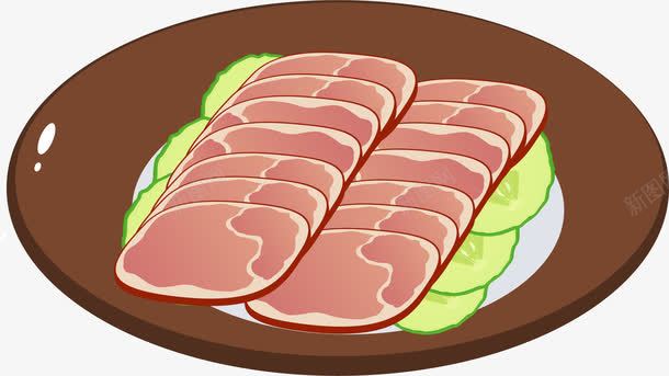 手绘培根png免抠素材_新图网 https://ixintu.com 培根 手绘 美食