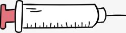 白色注射器素材