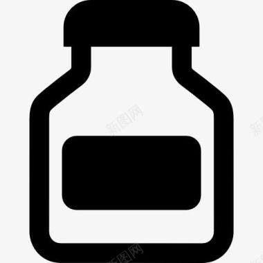 药物容器图标图标