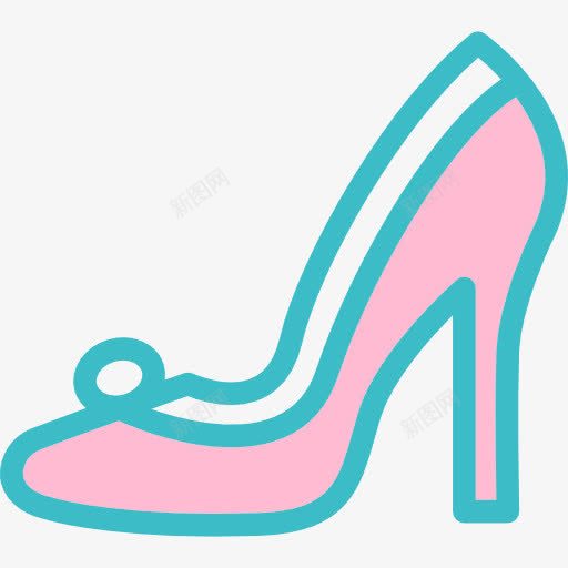 鞋图标png_新图网 https://ixintu.com 女 女性 时尚鞋 鞋 高跟鞋
