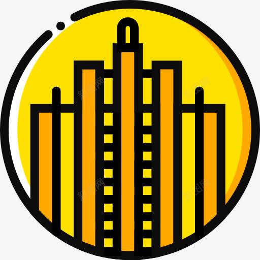 洛克菲勒大厦图标png_新图网 https://ixintu.com 地标建筑 洛克菲勒大厦 纪念碑 纽约
