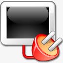 文件系统插头图标png_新图网 https://ixintu.com adapter filesystem plug 插头 文件系统 适配器