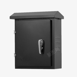 电控大水箱黑色防水电柜电控柜高清图片