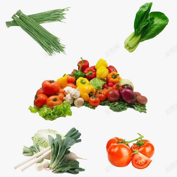 新鲜蔬菜png免抠素材_新图网 https://ixintu.com PNG 吃的 水果