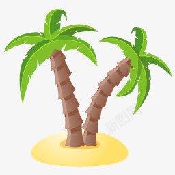 棕榈树图标png_新图网 https://ixintu.com holiday palm summer tree 假期 夏天 树 棕榈