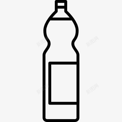 水瓶图标png_新图网 https://ixintu.com 爽口 瓶装水 软饮料 食品 饮料