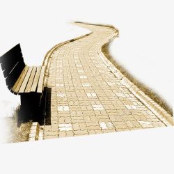安静休息安静的小路高清图片