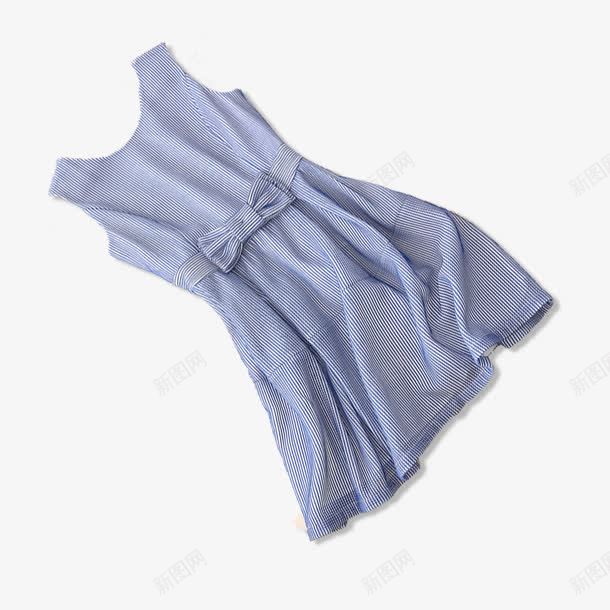 蓝色连衣裙png免抠素材_新图网 https://ixintu.com 产品实物 短裙 蓝色