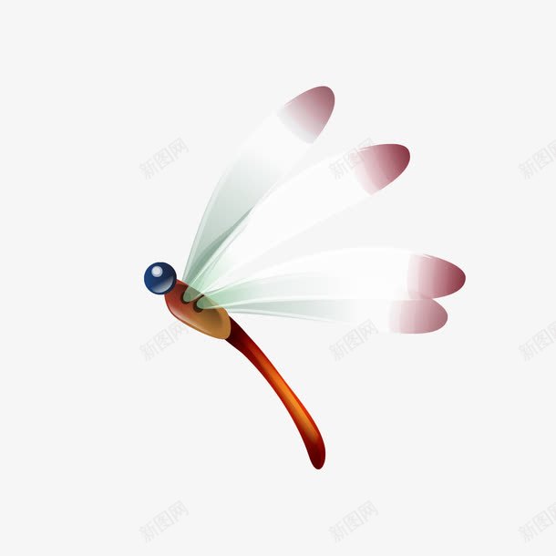 玩具蜻蜓的道具png免抠素材_新图网 https://ixintu.com 玩具 虚假 蜻蜓 道具