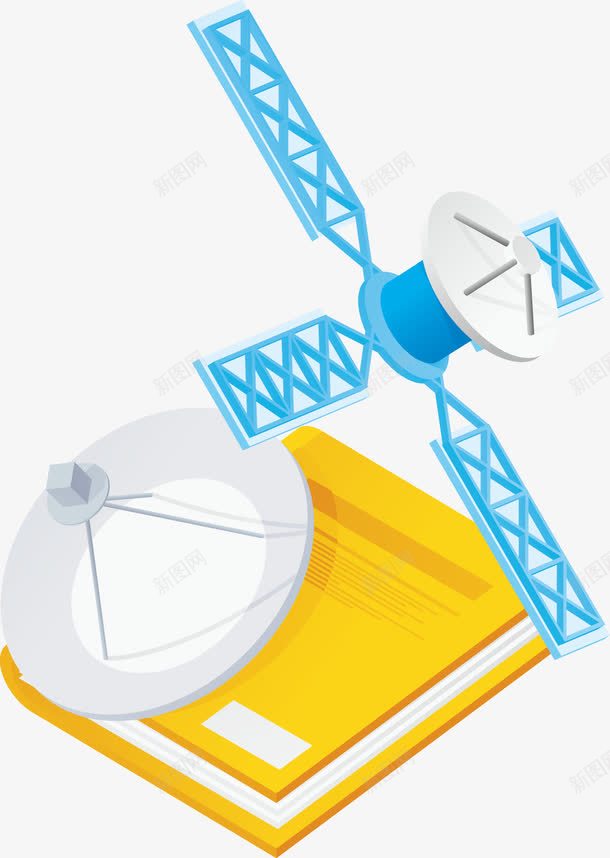 人造卫星和航天器png免抠素材_新图网 https://ixintu.com 人才 人造卫星 承重 科技 航天器