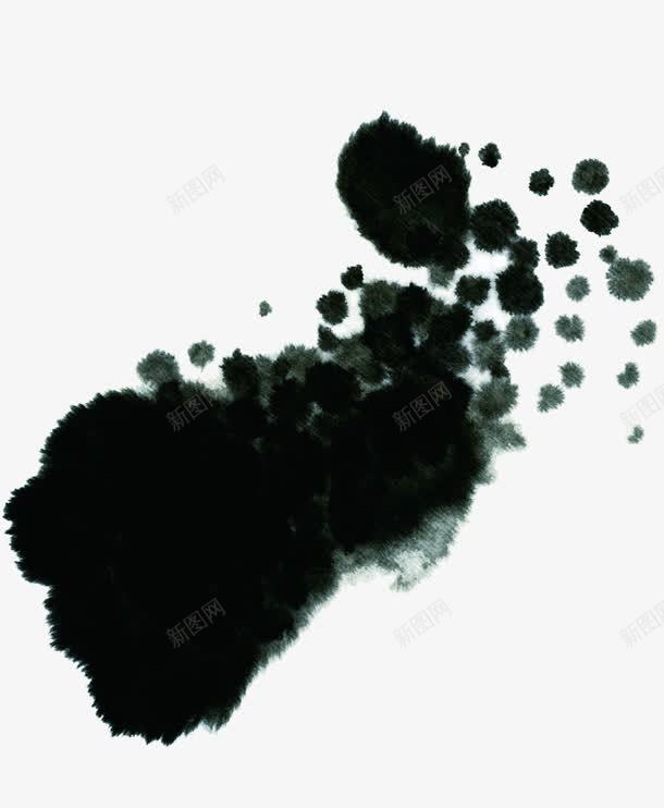 黑色古典艺术墨迹抽象png免抠素材_新图网 https://ixintu.com 古典 墨迹 抽象 艺术 黑色
