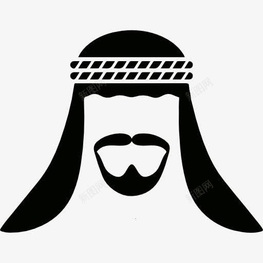阿拉伯人图标png_新图网 https://ixintu.com 人 伊斯兰 伊斯兰教 穆斯林 胡子 阿拉伯语 面部毛发