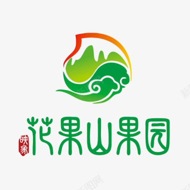花果山果园logo图标图标