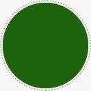 绿色圆形边框素材