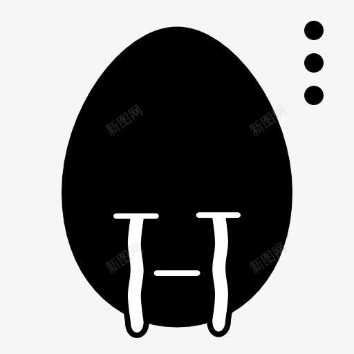 影子蛋EggEmoticonsicons图标png_新图网 https://ixintu.com egg shadow 影子 蛋