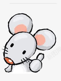 十二生肖卡通版png免抠素材_新图网 https://ixintu.com 十二生肖 卡通 老鼠