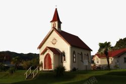 小教堂乡野里的小教堂高清图片