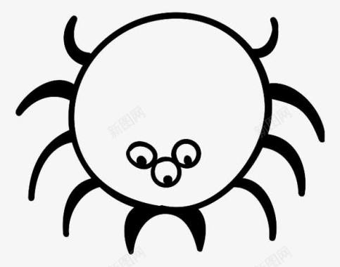 蜘蛛HandmadeHalloweenicons图标图标