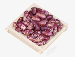 食材腰豆实拍粗粮红腰豆高清图片