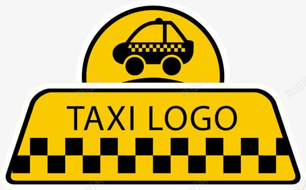 抽象出租车标志png免抠素材_新图网 https://ixintu.com 出租车 抽象 标志
