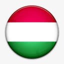 国旗匈牙利国世界标志图标图标