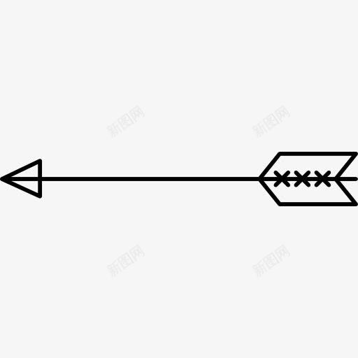 矛箭图标png_新图网 https://ixintu.com bushcraft bushcraft包 印度 工具 方式 矛 箭头